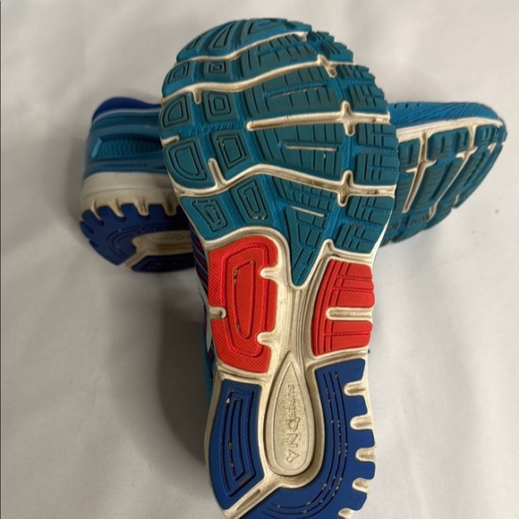 Brooks Transcend 5 Blue Athletic Shoes - Picture 6 of 8